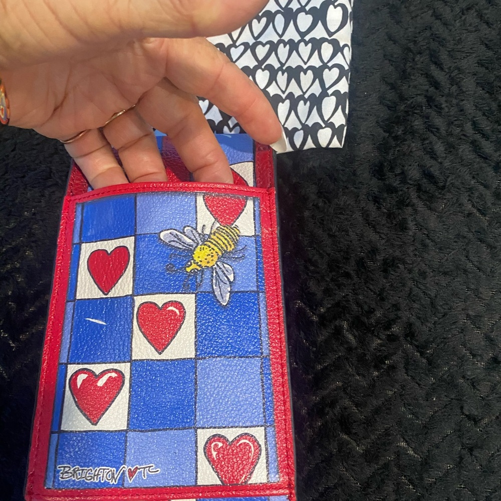Brighton Red and Blue Heart Phone Case - Picture 8 of 9